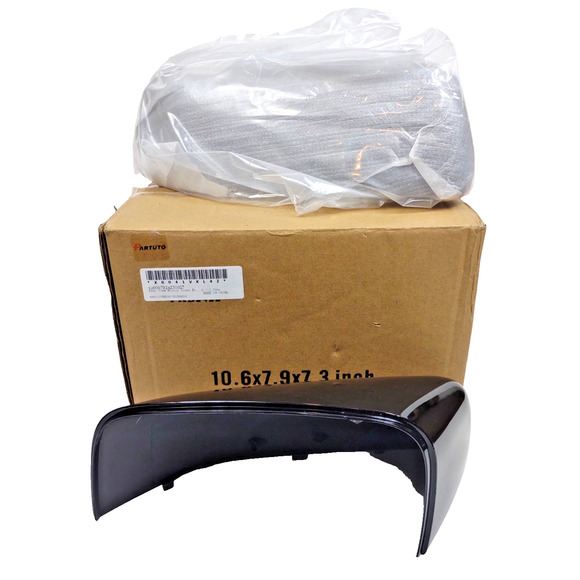 Black Side Mirror Cover Cap Left Right for Land Rover Range Rover Sport LR2 LR4 - Picture 2 of 8